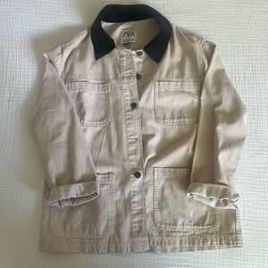 Zara Workwear Shirt Jacket